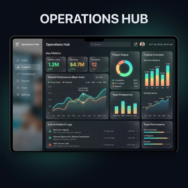 Panel de Operaciones